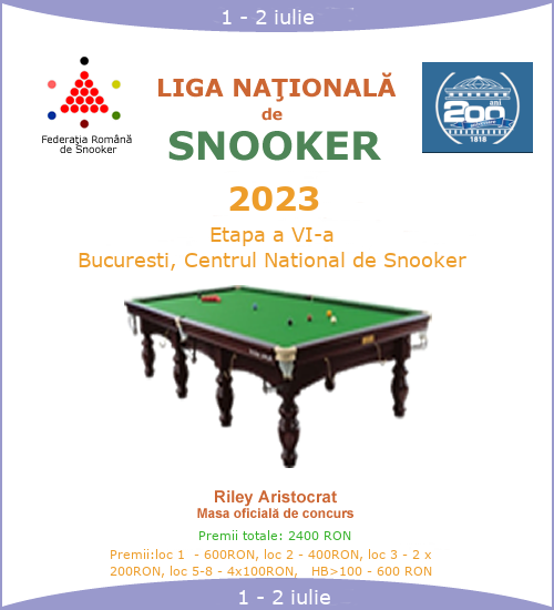 Campionat National de Snooker 2023